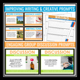 English Bell Ringers - Grammar, Reading, Writing, and Speaking ELA Bundle