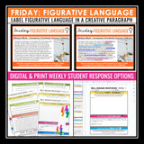 English Bell Ringers Lit Terms, Grammar, Vocabulary - Digital Print Bundle Vol 2