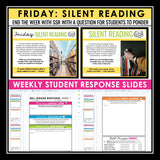 English Bell Ringers - Literary Terms, Discussion, Writing, Video Digital Vol 1