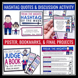 Freak the Mighty Activity Bundle - Creative Activities and Novel Assignments