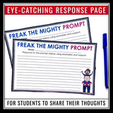 Freak the Mighty Activity - Discussion Cards for Text Connections in the Novel