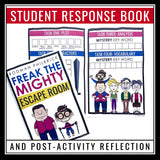 Freak the Mighty Escape Room Novel Activity - Breakout Review for the Book