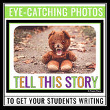 Halloween Writing Picture Prompts - Narrative Writing Story Starters Cards