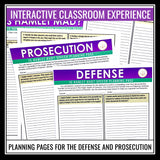 Hamlet Trial Activity - Is Hamlet Mad? Prosecution and Defense Speeches
