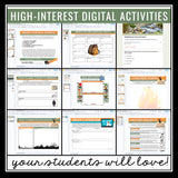 Hatchet Unit Plan - Gary Paulsen Novel Study Reading Unit - Digital Version