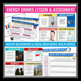 Health Unit - Smoking, Alcohol, Relationships, Energy Drinks, Drugs, & Nutrition