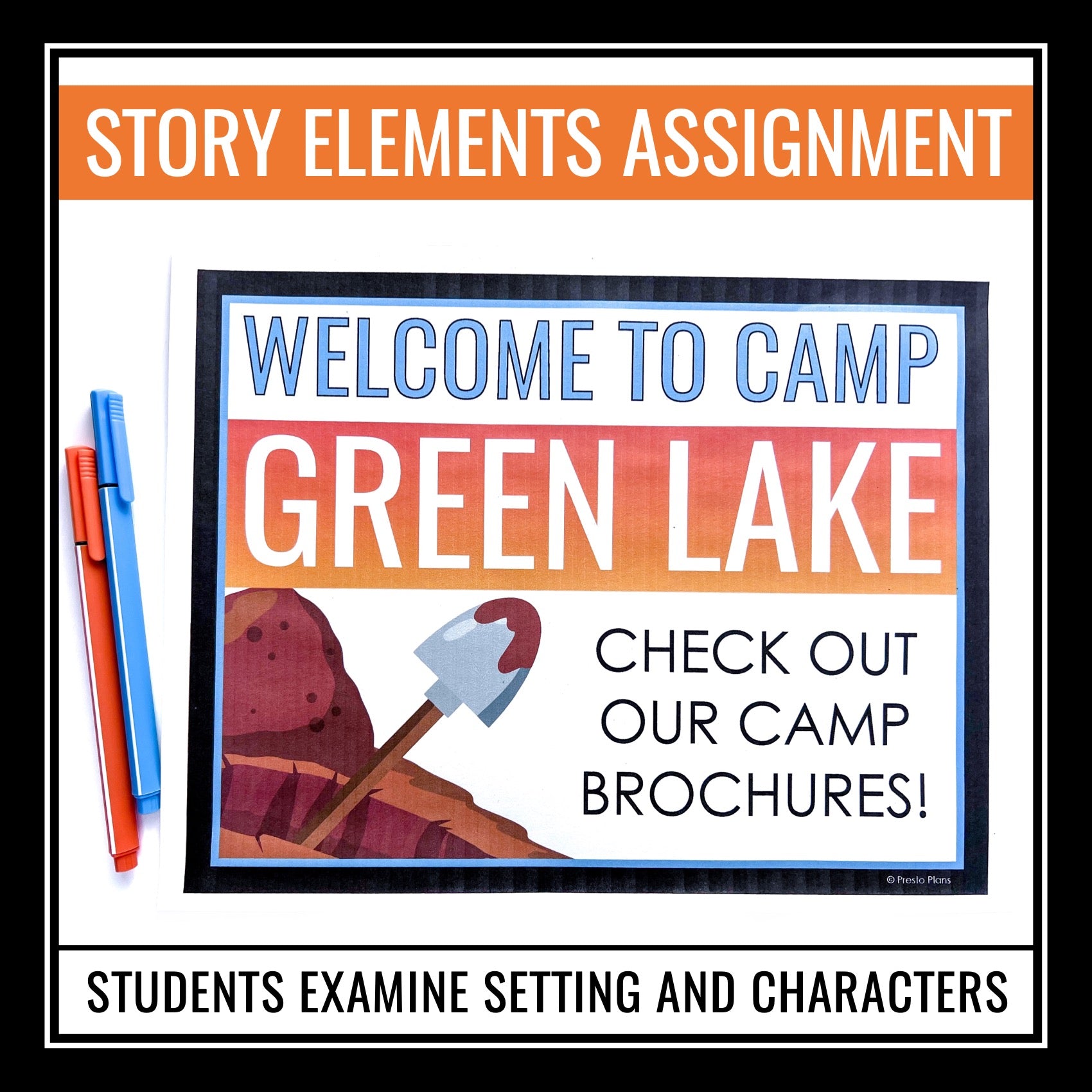 Welcome to Camp Green Lake - A Novel Study Bundle for HOLES by Louis Sachar