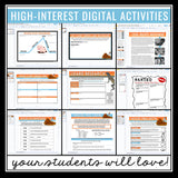 Holes Unit Plan - Louis Sachar Novel Study Reading Unit - Digital Version