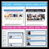 Inference Activities, Assignments, and Presentations - Digital Activity Bundle