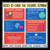 Socratic Seminar - Junk Food in School Discussion Slides, Organizers, & Handouts