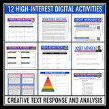 Night by Elie Wiesel Unit Plan - Novel Study Memoir Reading Unit - Digital