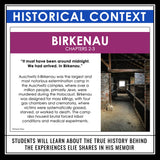 Night by Elie Wiesel Historical Context Notes for the Memoir by Chapter Section