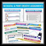 Nonfiction Article of the Week - Slides, Articles, & Activities - Digital Print