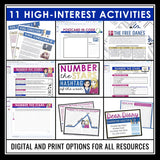 Number the Stars Unit Plan - Novel Study Reading Unit - Digital Print Bundle