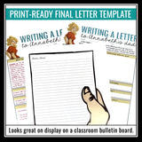 Percy Jackson and The Lightning Thief Activity - Write Annabeth's Dad a Letter
