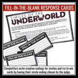 Percy Jackson and The Lightning Thief Activity - The Underworld Simile Game