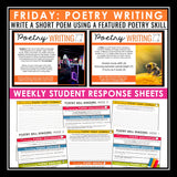 Poetry Bell Ringers - Discussion, Poetry Analysis, Figurative Language, & Videos