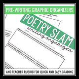 Poetry Slam Writing - Presentation, Handouts, Activities to Write a Slam Poem