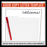 Refugee by Alan Gratz Activity - Welcome a Refugee Real-World Writing Assignment