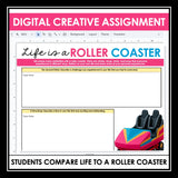 Nonfiction Reading Comprehension Digital Article & Activities - Roller Coasters