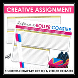 Nonfiction Reading Comprehension Article and Activities - Roller Coasters