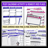 Romeo and Juliet Activity Bundle - Creative Activities & Assignments Shakespeare