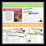 Halloween Short Story Unit Plan - Scary Stories - Lessons & Assignments Volume 2