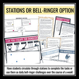 Sentence Types Escape Room - Sentence Structure Grammar Breakout Activity Game