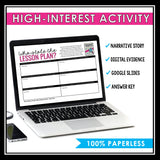 Emergency Sub Plan Activity – Who Stole the Sub Lesson? Digital Reading Mystery