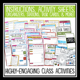 Team Building Classroom Activities - Back to School Videos & Assignments Bundle
