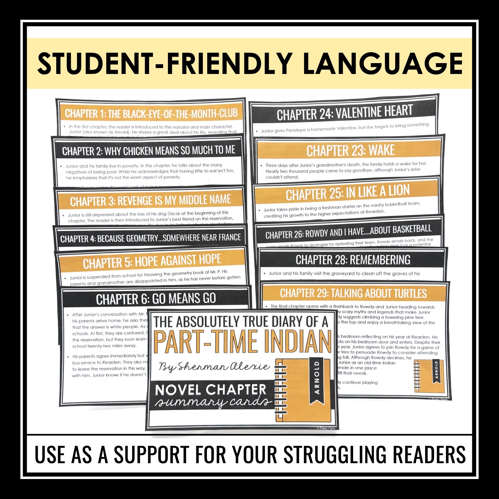 The Absolutely True Diary of a Part Time Indian - Novel Chapter