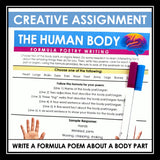 Nonfiction Reading Comprehension Article and Activities - The Human Body