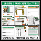 The Maze Runner Unit Plan - Novel Study Reading Unit - Digital Print Bundle