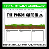 Nonfiction Reading Comprehension Digital Article & Activities Deadliest Plants