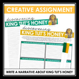 Nonfiction Reading Comprehension Article and Activities - King Tut's Honey