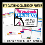 Personal Writing Creative Reflection Assignment - Throwback Thursday Activity