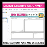 Nonfiction Reading Comprehension Digital Article & Activities - Tiny Houses