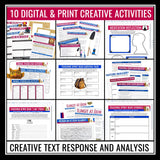 Touching Spirit Bear Unit Plan - Novel Study Reading Unit - Digital Print Bundle