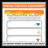 Nonfiction Reading Comprehension Digital Article and Activities - Volcanoes