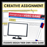 Nonfiction Reading Comprehension Article and Activities - Video Game Competition