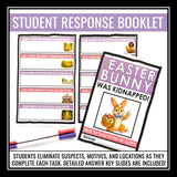 Easter Mystery Activity – Who Kidnapped the Easter Bunny? Creative ELA Game