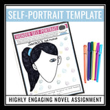 Wonder Self-Portrait Assignment - Creative Activity for R.J. Palacio's Novel
