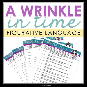 A WRINKLE IN TIME FIGURATIVE LANGUAGE ASSIGNMENTS