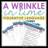 A WRINKLE IN TIME FIGURATIVE LANGUAGE ASSIGNMENTS