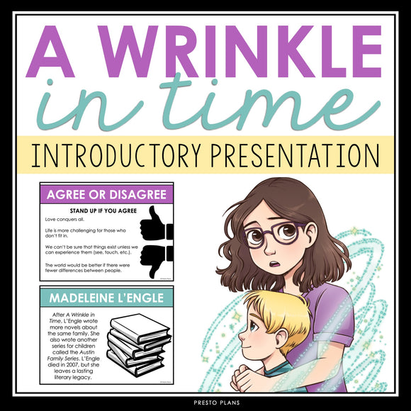 A WRINKLE IN TIME INTRODUCTION PRESENTATION