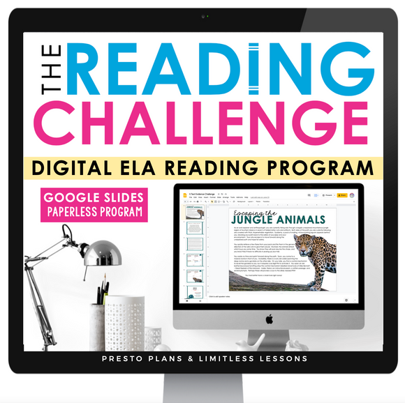 DIGITAL READING ESCAPE CHALLENGE FULL YEAR PROGRAM