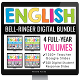 ENGLISH BELL RINGERS DIGITAL BUNDLE FOR GOOGLE SLIDES - ALL VOLUMES