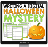 DIGITAL HALLOWEEN WRITING ACTIVITY - MYSTERY WRITING