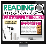 Reading Mysteries Program - Full Year Close Reading ELA Activities - Digital