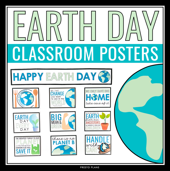 Earth Day Posters - Bulletin Board Posters for Earth Day